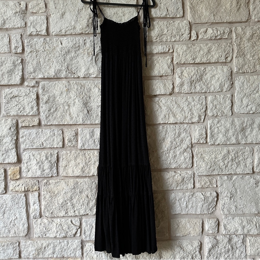 Blue Life Swiss Dot Summer Breeze Maxi Dress
